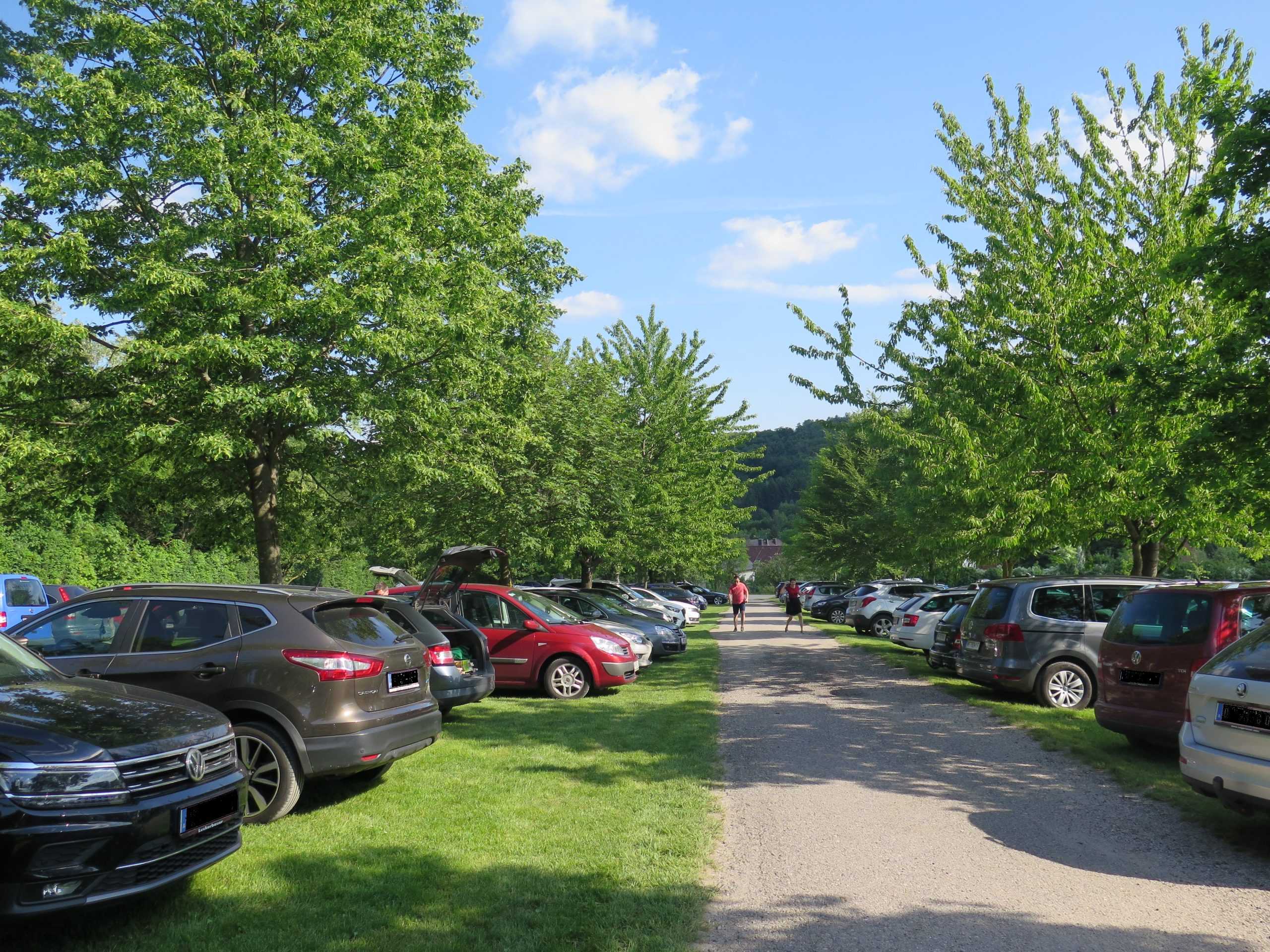 Klimafitte Parkplätze (Parkplatz_Naturpark_Sparbach_klima2B_NIG_Liehl