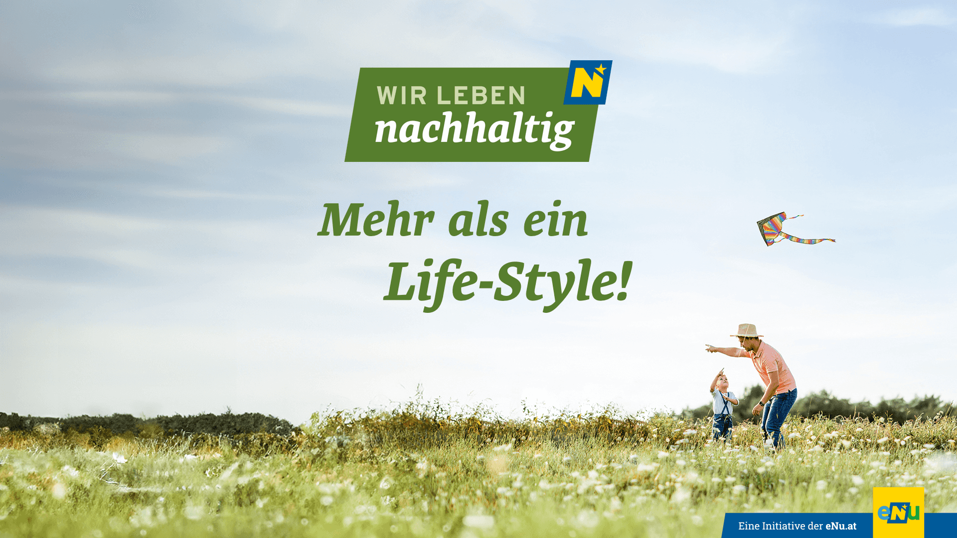 wir leben nachhaltig Sujet 2026