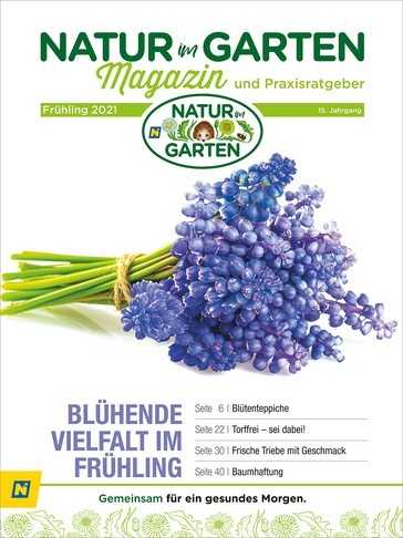 Das Cover des NÖ Magazins "Natur im Garten"